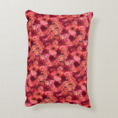ピンクレッドローズフィールド アクセントクッション (裏面(縦))