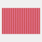 ピンクレッド明メリーるいはっきりしたクリスマス ラッピングペーパーシート (正面2)