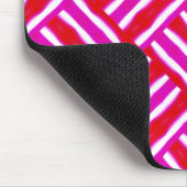 ピンクレッド織 マウスパッド (コーナー)