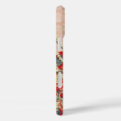 ピンクレッド金ゴールドピーコックスワール Case-Mate iPhoneケース (裏面 / 右)