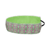 ピンクレディスリッパオーキッドフラワーペア抽象芸術 アスレチックヘッドバンド (右)