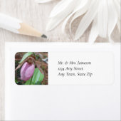 ピンクレディスリッパ差出人住所 ラベル (インサイチュ)