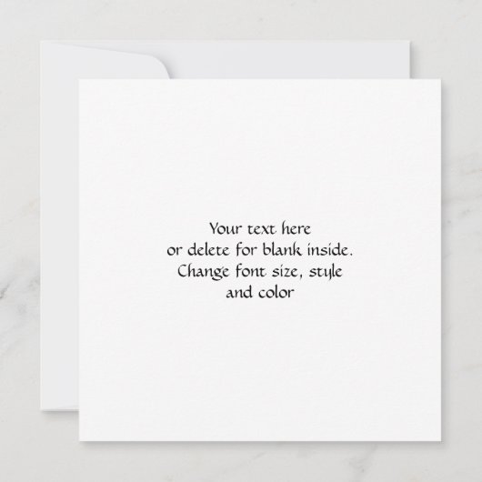 ピンクレディスリッパ花ありがとうフォトカード サンキューカード (裏面)