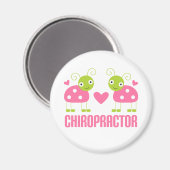 ピンクレディバグカイロプラクターギフト マグネット (正面/裏面)