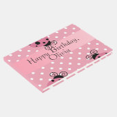ピンクレディバグハッピーバースデーゲストブック ゲストブック (コーナー)