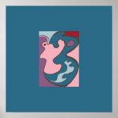 ピンクレディフルタフライミニプリント(ダブル付縁どき) ポスター (正面)