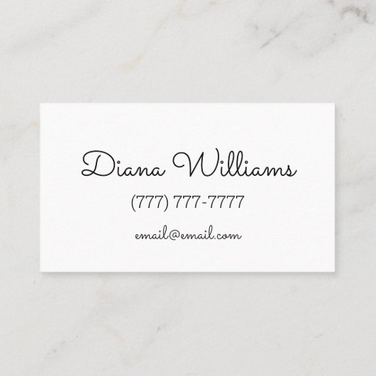 ピンクレディースアパーソナライズされたボン 名刺 (裏面)