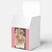 ピンクレディースヴィンテージクリスマスホリデーパーティー フェイバーボックス (オープン)