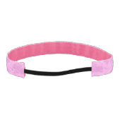 ピンクレディーデジタル迷彩柄パターン アスレチックヘッドバンド (裏面)