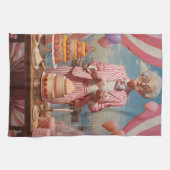 ピンクレディ誕生日パーティー キッチンタオル (横)