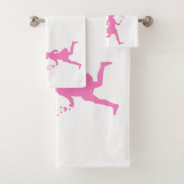 ピンクレディ。 バスタオルセット