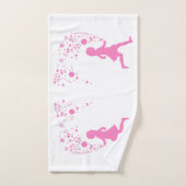 ピンクレディ。 バスタオルセット (ハンドタオル)