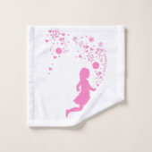 ピンクレディ。 バスタオルセット (ウォッシュタオル)