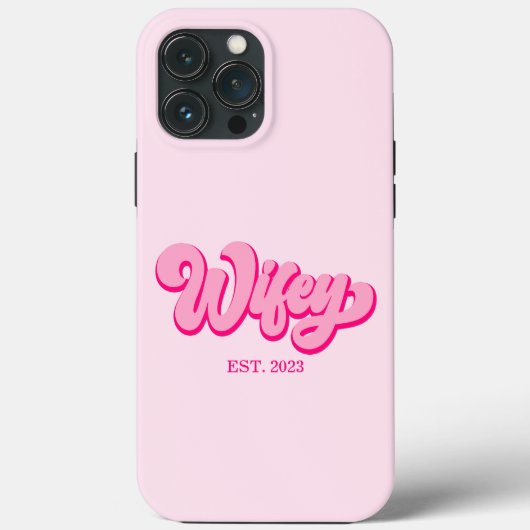ピンクレトロな新婦 エスタブリッシュド 年 ブライズ フィアンセ Case-Mate iPhoneケース (裏面)