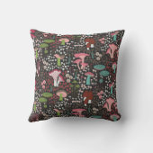 ピンクレトロキノコ クッション (裏面)