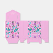 ピンクレトロゲーム誕生日 フェイバーボックス (折り畳みなし)