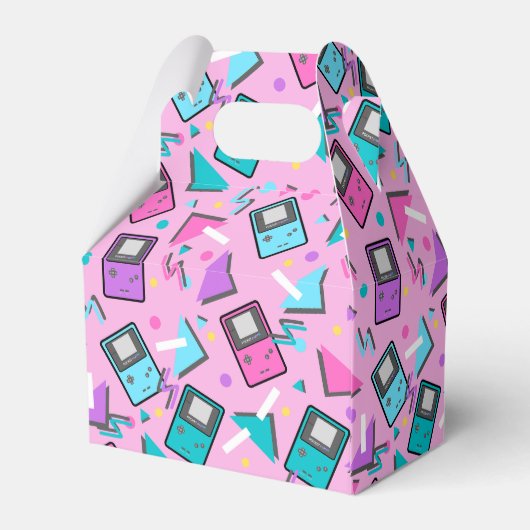 ピンクレトロゲーム誕生日 フェイバーボックス (裏面サイド)