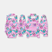 ピンクレトロゲーム誕生日 フェイバーボックス (折り畳みなし)