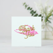 ピンクレトロスワローサンキュー サンキューカード (スタンド正面)