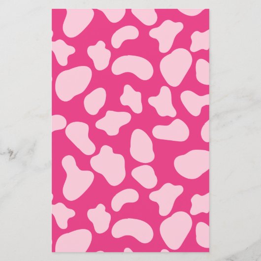 ピンクレトロディスコブライダルシャワービンゴゲームカード (裏面)