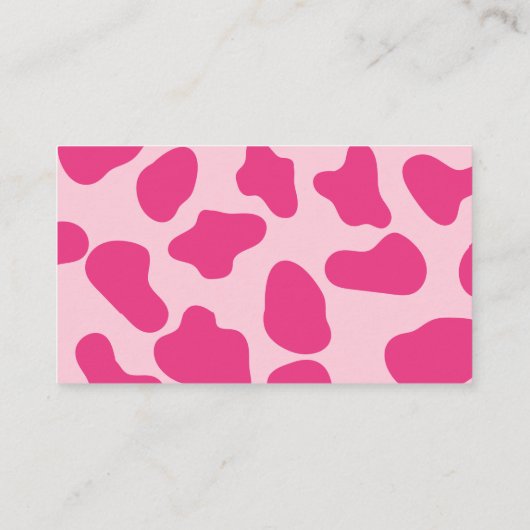 ピンクレトロディスコ女性のカーボーイザパンティゲーム エンクロージャーカード (裏面)