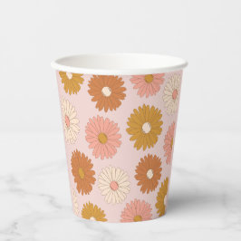 ピンクレトロフローラ2nd誕生日 紙コップ