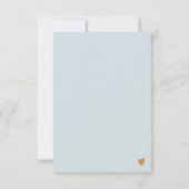 ピンクレトロボホフローラサンキューカード サンキューカード (裏面)