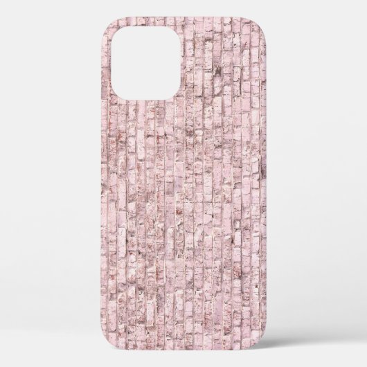 ピンクレトロレンガ:飽和抽象芸術 Case-Mate iPhoneケース (裏面)