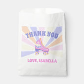 ピンクレトロローラースケート フェイバーバッグ (正面)