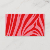 ピンクレトロヴィンテージおむつラッフル エンクロージャーカード (裏面)