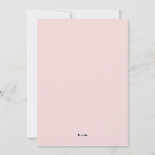 ピンクレトロヴィンテージサンタクロース シーズンカード (裏面)