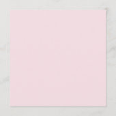 ピンクレトロ結婚Waveドリンクバーカード メニュー (裏面)