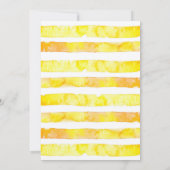 ピンクレモネードアンドボーメインスクイーズブライダルシャワー 招待状 (裏面)