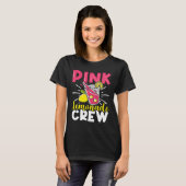 ピンクレモネードクルームレモンジュースボス14 Tシャツ (正面フル)
