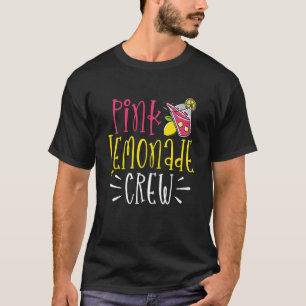 ピンクレモネードクルームレモンジュースボス4 Tシャツ