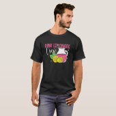 ピンクレモネードクルームレモンジュースボス6 Tシャツ (正面フル)