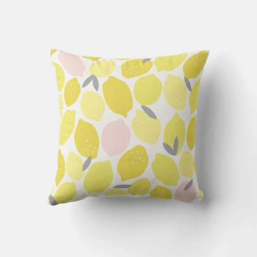 ピンクレモネードバイオリガミプリント装飾用クッション クッション (裏面)