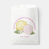 ピンクレモネードバースデーパーティーフェイスバッグ フェイバーバッグ (正面)