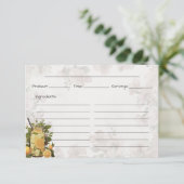 ピンクレモネードベーシックレシピカード エンクロージャーカード (スタンド正面)