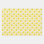 ピンクレモネードレモンズアマルフィイタリア ラッピングペーパーシート (正面)