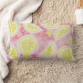 ピンクレモネードレモン装飾用クッションのバー ランバークッション (ブランケット)