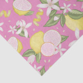 ピンクレモネードレモン誕生日ティッシュペーパー 薄葉紙 (詳細)