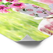 ピンクレモネード写真 ポスター (角)