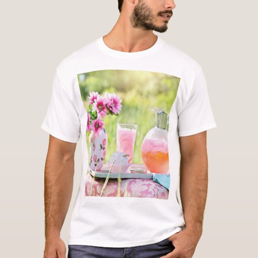 ピンクレモネード写真 Tシャツ (正面)