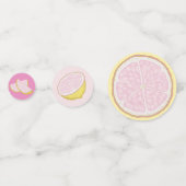 ピンクレモネード紙吹雪バースデーパーティードコール コンフェッティ (正面)