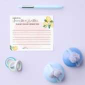 ピンクレモン共有日付アイディアシャワーゲームカード チラシ (シングル)