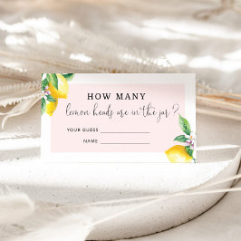 ピンクレモン頭囲いカードの数 エンクロージャーカード