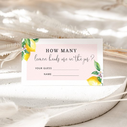 ピンクレモン頭囲いカードの数 エンクロージャーカード