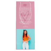 ピンクレロ卒業プレゼント ワインギフトバッグ (裏面)