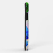 ピンクレンテンバラブルーガラスボール Case-Mate iPhoneケース (裏面/右)